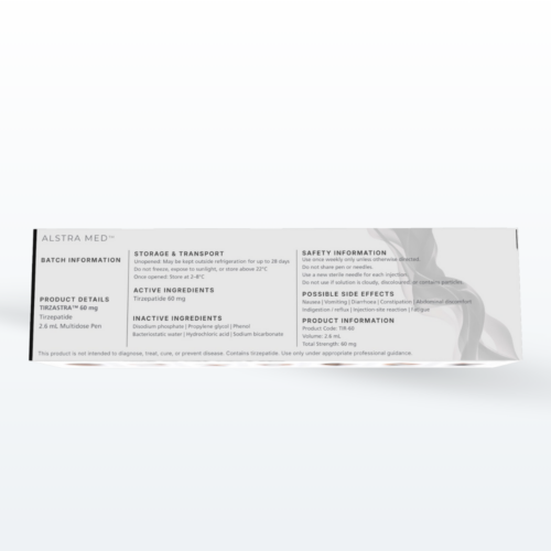 Alstra Med TirzAstra 60mg (Tirzepatide)